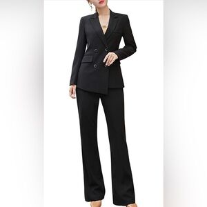 Chic Black Women's Pantsuit